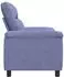 vidaXL Sessel Stoff, jeansblau, 95×90×95cm