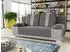Sofnet Imola Schlafsofa mit Bettkasten, grau (Sawana 05 + 21)