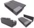Sofnet Imola Schlafsofa mit Bettkasten, grau (Sawana 05 + 21)