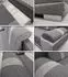 Sofnet Imola Schlafsofa mit Bettkasten, grau (Sawana 05 + 21)