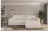 ALTDECOR BERY-L Ecksofa mit Schlaffunktion L-Form, beige, 276x193x88cm (800002086017)
