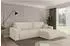 ALTDECOR BERY-L Ecksofa mit Schlaffunktion L-Form, beige, 276x193x88cm (800002086017)