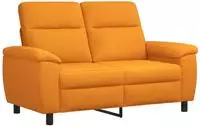 vidaXL Sofa Dunkelgelb 158 x 90 x 95 cm Stoff