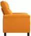 vidaXL Sofa dunkelgelb, Stoff, 158x90x95cm (42040927)