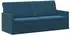 vidaXL 3-Sitzer Sofa blau 190x81x82cm, Samt