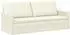 vidaXL 3-Sitzer Sofa Cordstoff, creme, 190x81x82cm