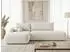 Sofnet NETO Ecksofa Bouclé-Stoff, Schlaffunktion, Bettkasten, L-Form 300x187cm