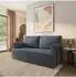 Masseno SILAR Schlafsofa Kordstoff grau (800001993843)
