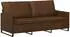 vidaXL 3-Sitzer Sofa braun Kunstleder 190x81x82cm
