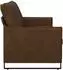 vidaXL 3-Sitzer Sofa braun Kunstleder 190x81x82cm