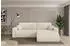 ALTDECOR BERY-L Ecksofa mit Schlaffunktion Bouclé beige 276x193cm (800002085979)