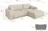 ALTDECOR BERY-L Ecksofa mit Schlaffunktion Bouclé beige 276x193cm (800002085979)
