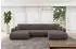 ALTDECOR BERY-U Wohnlandschaft U-Form mit Schlaffunktion, braun Bouclé, 377x193x88cm (800002085836)