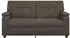 vidaXL Sofa grau, Kunstleder, 171x85x93cm