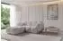 ALTDECOR Miko-L1 Ecksofa L-Form Velours hellgrau 214x205cm (800001833836)