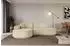 ALTDECOR MARI-L1-v1 Ecksofa L-Form, Velours, beige (800001931742)
