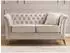 S-Style Möbel Whitby Chesterfield Polstergarnitur 2+1, Samt, beige (800001098013)