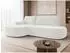 Mirjan24 Loridu O Premium Ecksofa L-Form links, Schlaffunktion & Bettkasten, creme (800002079872)