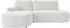 Mirjan24 Loridu O Premium Ecksofa L-Form links, Schlaffunktion & Bettkasten, creme (800002079872)