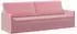 vidaXL 3-Sitzer Sofa rosa, Samt, 220x81x82cm