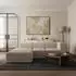 Selsey Novals Ecksofa L-Form, 4-Sitzer, Bouclé hellbeige, Ottomane links (278x168cm)
