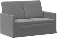 vidaXL 2-Sitzer Sofa Dunkelgrau 130 x 81 x 82 cm Samt (V)