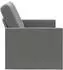 vidaXL 2-Sitzer Sofa dunkelgrau, Samt, 130x81x82cm
