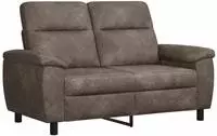 vidaXL Sofa Dunkelgrau 158 x 90 x 95 cm Kunstwildleder