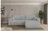 ALTDECOR BERY-L Ecksofa mit Schlaffunktion L-Form, grau, 276x193x88cm (800002086029)