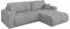 ALTDECOR BERY-L Ecksofa mit Schlaffunktion L-Form, grau, 276x193x88cm (800002086029)