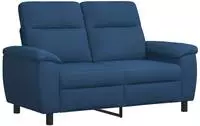 vidaXL Sofa Blau 158 x 90 x 95 cm Stoff