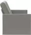 vidaXL 2-Sitzer Sofa hellgrau, Samt, 130x81x82cm