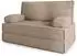 Masseno LADIA Schlafsofa Kordstoff beige (POSO 02)