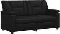 vidaXL Sofa Schwarz 171 x 85 x 93 cm Kunstleder