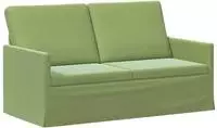 vidaXL 2-Sitzer Sofa Hellgr&uuml;n 150 x 81 x 82 cm Samt (V)