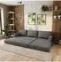 Masseno LEA Ecksofa modular mit Schlaffunktion, Bouclé grau, L-Form 270x160cm (800001993870)