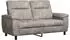 vidaXL Sofa hellgrau 178x90x95cm Kunstwildleder