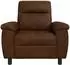 vidaXL Sofa braun 95x90x95cm Kunstwildleder