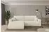 ALTDECOR BERY-L Ecksofa mit Schlaffunktion, Bouclé, beige, 276x193cm (800002085668)