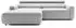 Selsey Fando Ecksofa mit Schlaffunktion, L-Form, Ottomane links, hellgrau, 252x182cm