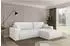 ALTDECOR BERY-L Ecksofa mit Schlaffunktion Bouclé weiß 276x193x88cm (800002085994)