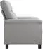 vidaXL Sofa wolkengrau 178x90x95cm Stoff