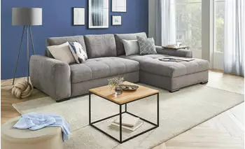 bobb Ecksofa Soumia grau 283x91x181 cm