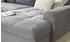 bobb Ecksofa Soumia grau 283x91x181 cm