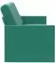 vidaXL 3-Sitzer Sofa türkis, Samt, 220x81x82cm