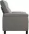 vidaXL Sofa taupe 158x90x95cm Stoff