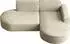 WFL GROUP Hana Ecksofa L-Form 3-Sitzer, Bouclé, beige (800002100720)
