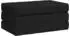 vidaXL Klappsofa-Bett 80x67x45cm, schwarz