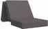 vidaXL Klappsofa Bett hellgrau 75x63x45cm