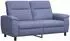 vidaXL Sofa Jeans-blau 178x90x95cm Stoff (42040954)